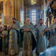 Митрополит Бориспільський і Броварський Антоній очолив богослужіння з нагоди престольного святу у Свято-Покровському кафедральному соборі міста Бориспіль
